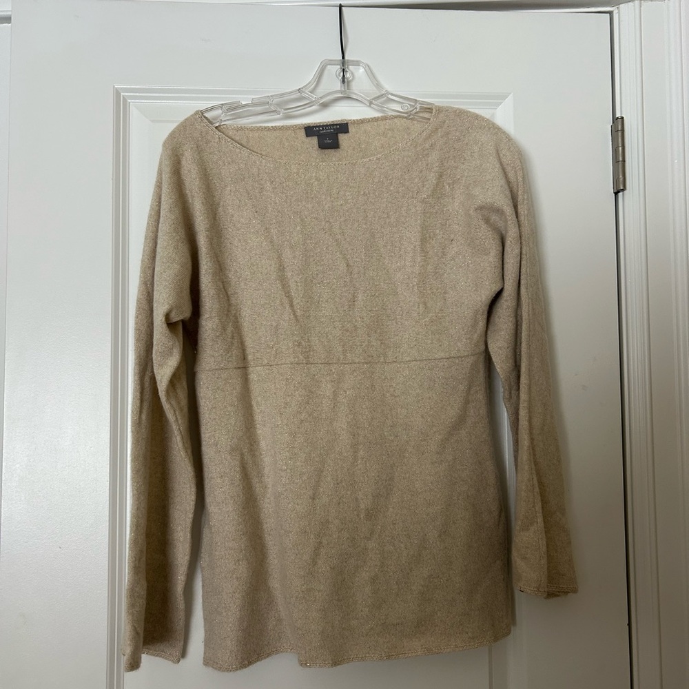 Tan Long Sleeve Sweater
